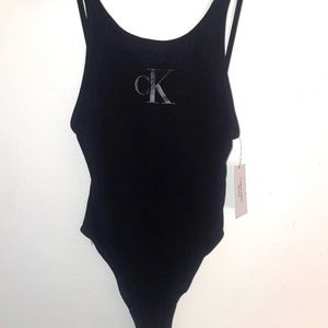 Calvin Klein Black Bodysuit